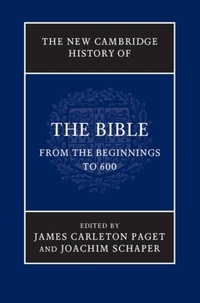 Abbildung von: The New Cambridge History of the Bible: Volume 1, From the Beginnings to 600 - Cambridge University Press