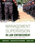 Cover: Management and Supervision in Law Enforcement - Delmar Cengage Learning