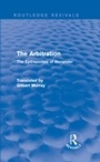 Cover: The Arbitration (Routledge Revivals) - Routledge