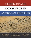 Cover: Conflict and Consensus in American Politics - Wadsworth Publishing Co Inc