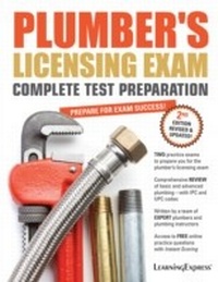 Enlarge image Cover: Plumber's Licensing Exam - LearningExpress LLC