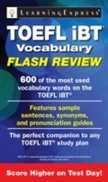 Cover: TOEFL iBT(R) Vocabulary Flash Review - LearningExpress LLC