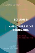 Cover: Six Lenses for Anti-Oppressive Education - Peter Lang Verlag