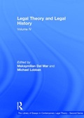 Cover: Legal Theory and Legal History - Routledge