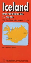 Cover: Iceland National Road Map - Roger Lascelles