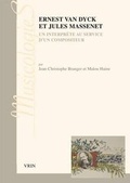 Cover: Ernest Van Dyck Et Jules Massenet - Librarie Philosophique J. Vrin