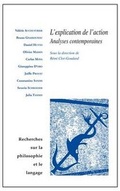 Cover: L'Explication de l'Action - Librarie Philosophique J. Vrin