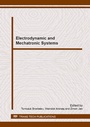 Cover: Electrodynamic and Mechatronic Systems - Trans Tech Publications Ltd