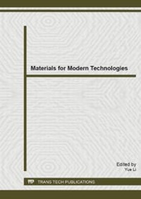 Enlarge image Cover: Materials for Modern Technologies - Trans Tech Publications Ltd