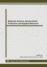 Enlarge image Cover: Materials Science, Environment Protection and Applied Research - Trans Tech Publications Ltd