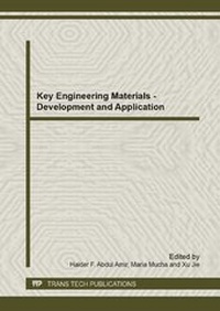 Enlarge image Cover: Key Engineering Materials - Development and Application - Trans Tech Publications Ltd