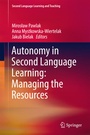 Cover: Autonomy in Second Language Learning: Managing the Resources - Springer