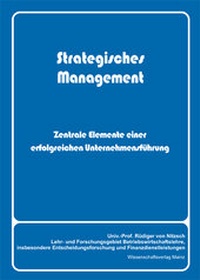 Enlarge image Cover: Strategisches Management - Verlag Günter Mainz