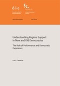 Cover: Understanding regime support in new and old democracies - German Institute of Development and Sustainability (IDOS) gGmbH