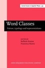 Cover: Word Classes - John Benjamins Publishing Co