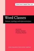 Cover: Word Classes - John Benjamins Publishing Co