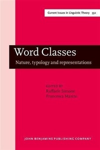 Enlarge image Cover: Word Classes - John Benjamins Publishing Company