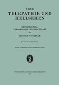 Cover: &Uuml;ber Telepathie und Hellsehen - J.F. Bergmann-Verlag