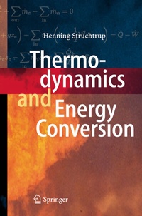 Enlarge image Cover: Thermodynamics and Energy Conversion - Springer