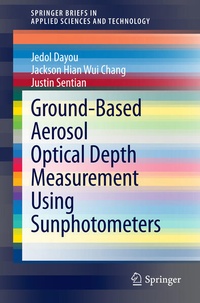 Enlarge image Cover: Ground-Based Aerosol Optical Depth Measurement Using Sunphotometers - Springer