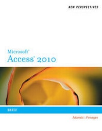 Abbildung von: New Perspectives on Microsoft Office Access 14 - South-Western