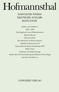 Cover: Reden und Aufs&auml;tze 1 - S. Fischer