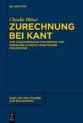 Cover: Zurechnung bei Kant - De Gruyter