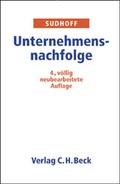 Cover: Unternehmensnachfolge - C.H.BECK