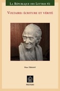 Cover: Voltaire: ecriture et verite - Peeters Publishers