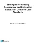 Cover: Strategies for Reading Assessment and Instruction in an Era of Common Core Standards - Pearson
