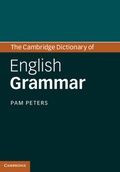 Cover: The Cambridge Dictionary of English Grammar - Cambridge University Press