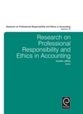 Cover: Research on Professional Responsibility and Ethics in Accounting - Emerald Publishing Limited