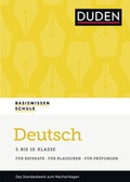 Cover: Basiswissen Schule - Deutsch 5. bis 10. Klasse - Duden