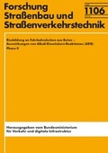 Cover: Rissbildung an Fahrbahndecken aus Beton - Fachverlag NW in Carl Ed. Sch&uuml;nemann KG