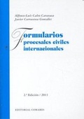 Cover: Formularios procesales civiles internacionales - Editorial Comares