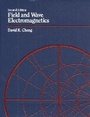 Cover: Field and Wave Electromagnetics - Pearson