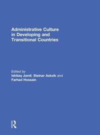 Enlarge image Cover: Administrative Culture in Developing and Transitional Countries - Routledge
