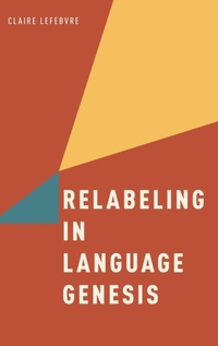 Enlarge image Cover: Relabeling in Language Genesis - Oxford University Press Inc