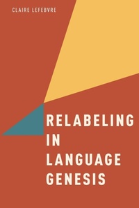 Abbildung von: Relabeling in Language Genesis - Oxford University Press Inc