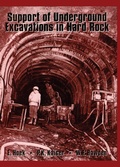 Cover: Support of Underground Excavations in Hard Rock - CRC Press