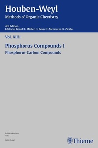 Abbildung von: Houben-Weyl Methods of Organic Chemistry Vol. XII/1, 4th Edition - Thieme