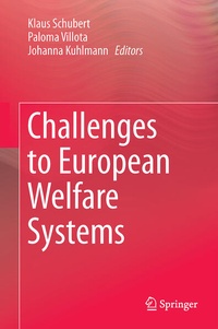 Enlarge image Cover: Challenges to European Welfare Systems - Springer