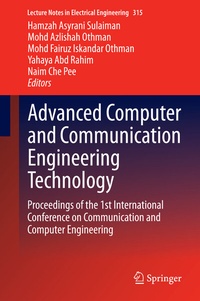 Enlarge image Cover: Advanced Computer and Communication Engineering Technology - Springer
