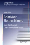 Cover: Relativistic Electron Mirrors - Springer