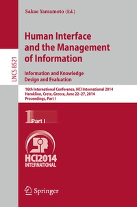 Abbildung von: Human Interface and the Management of Information. Information and Knowledge Design and Evaluation - Springer