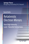 Cover: Relativistic Electron Mirrors - Springer