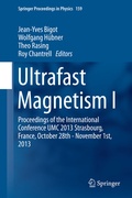 Cover: Ultrafast Magnetism I - Springer
