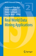 Cover: Real World Data Mining Applications - Springer