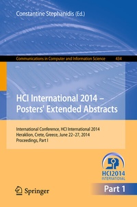 Abbildung von: HCI International 2014 - Posters' Extended Abstracts - Springer