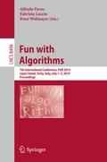 Cover: Fun with Algorithms - Springer